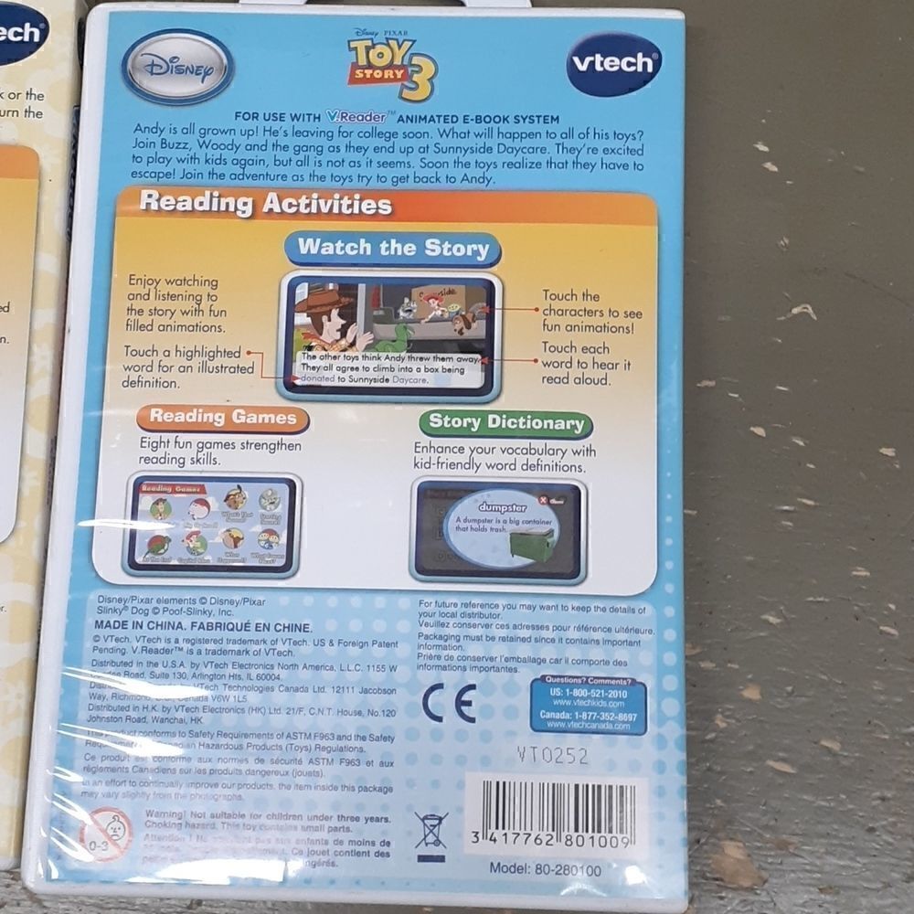 VTech V reader animated e-book system. - Picture 5 of 6